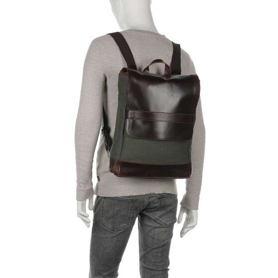 Buckle & Seam Annelotte Dagrugzak Leer 40 cm Laptop compartiment