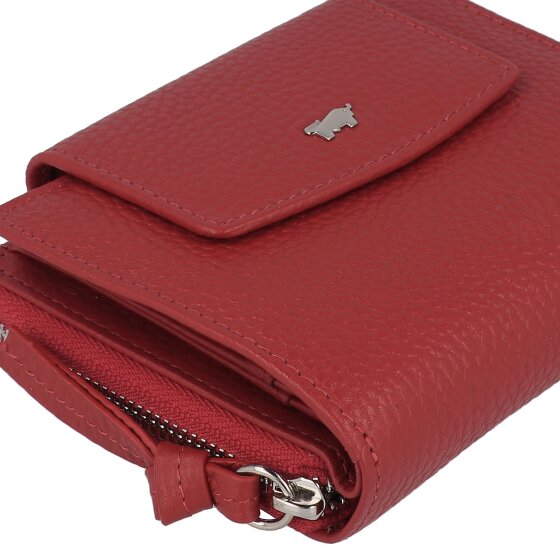 Braun Büffel Hanna Portemonnee RFID-bescherming Leer 12 cm