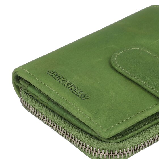 Jack Kinsky Aruba Portemonnee Leer 10 cm
