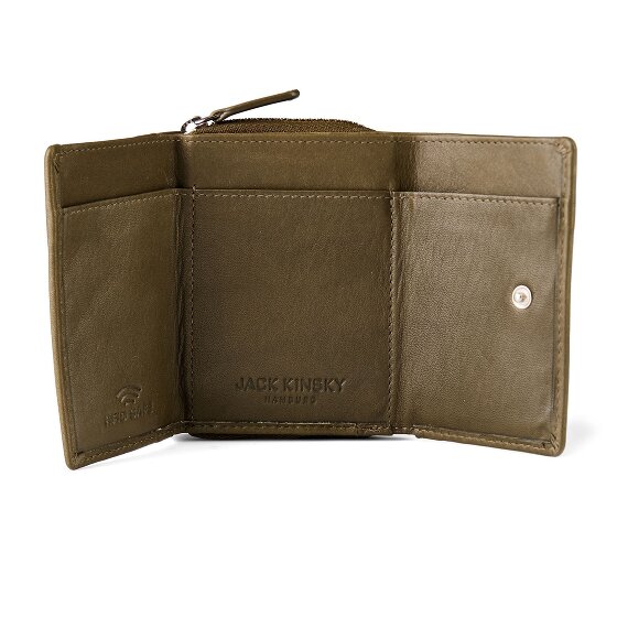 Jack Kinsky Aruba Portemonnee RFID-bescherming Leer 10 cm