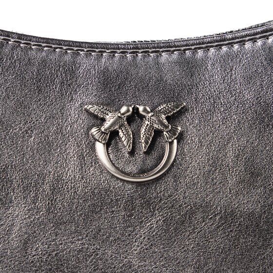 PINKO Half Moon Mini Schoudertas Leder 26 cm