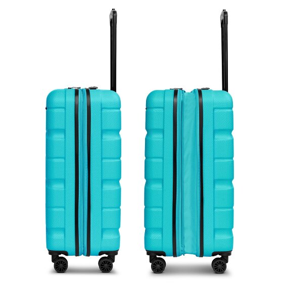 Franky Munich 4.0 4 wielen Cabinewagen S 53 cm met uitbreidingsplooi