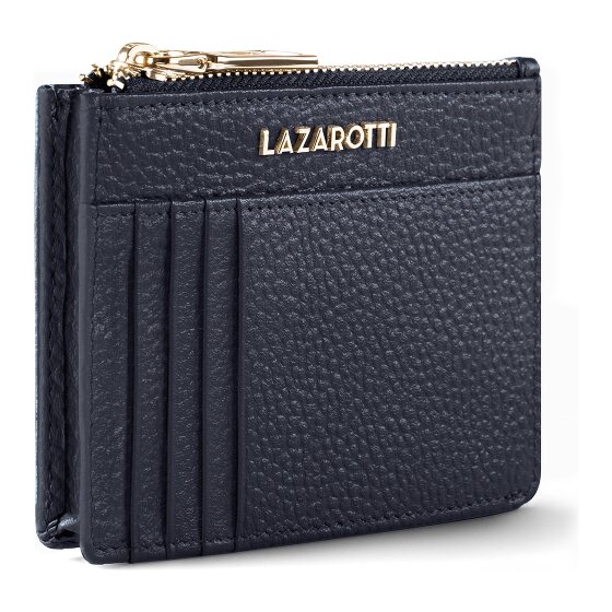 Lazarotti Bologna Leren sleutelhanger Kaarthouder leer 11,5 cm met air tag compartiment