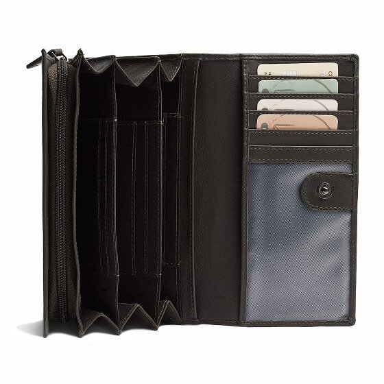 The Chesterfield Brand Valetta Portemonnee RFID-bescherming Leder 18 cm