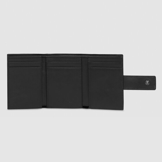 Piquadro PQ-Earth Portemonnee RFID-bescherming Leer 8 cm