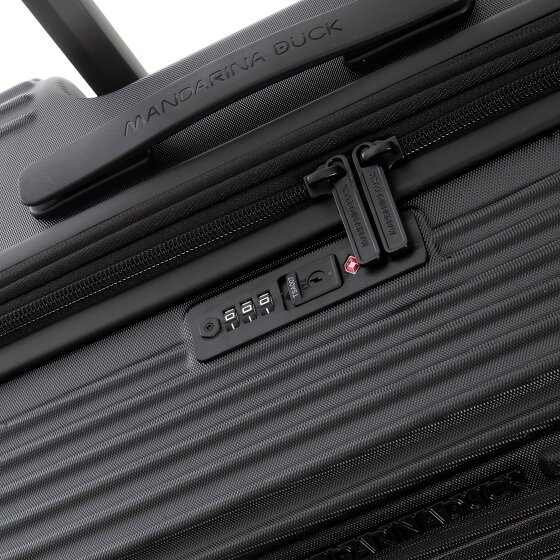 Mandarina Duck Tank Case 4 wielen Trolley L 75 cm met uitbreidingsplooi