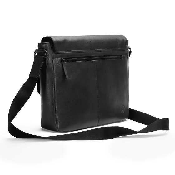 Farmhood Memphis Aktetas Messenger Leer 38 cm Laptop compartiment
