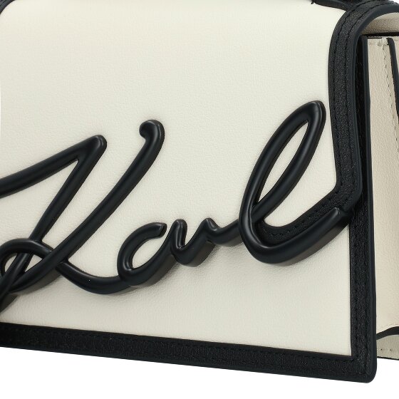 Karl Lagerfeld Signature 2.0 Handtas Leer 21 cm