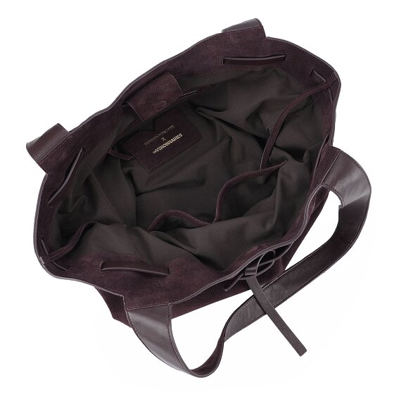 LES VISIONNAIRES Garbriella Shopper Tas Leer 40 cm