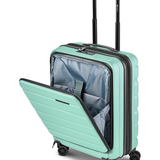 Franky Munich 4.0 4 wielen Cabinewagen 55 cm Laptopvak met uitbreidingsplooi
