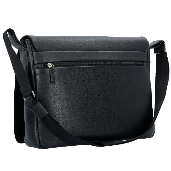 Joop! Cardona Doros Messenger Leer 38 cm Laptopcompartiment