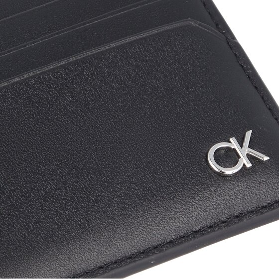 Calvin Klein Metal CK Kredietkaart etui Leer 10 cm