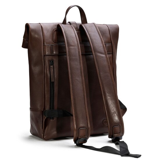 Farmhood Memphis Dagrugzak Leer 41 cm Laptop compartiment