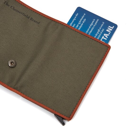 The Chesterfield Brand Delsbo Portemonnee RFID-bescherming Leer 7.5 cm