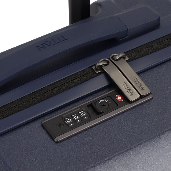 Titan X-Ray 4-wiel trolley 55 cm