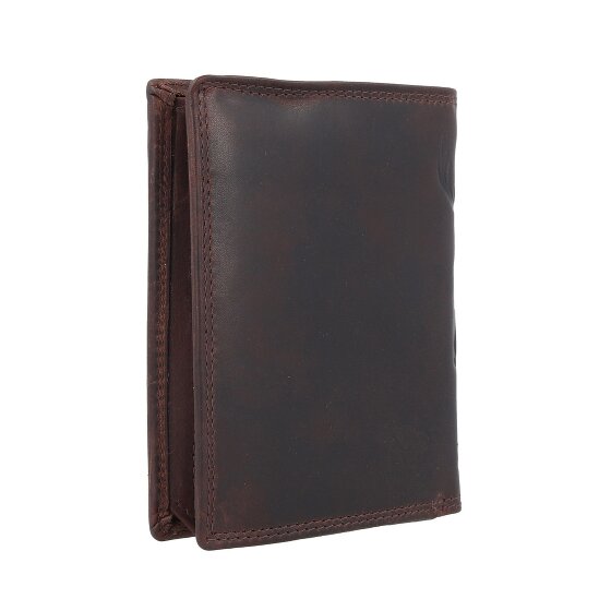 Jack Kinsky Monterey Portemonnee RFID-bescherming Leer 10.5 cm
