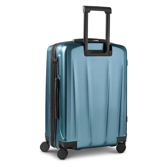 Police New York 4 wielen Trolley M 62 cm met uitbreidingsplooi