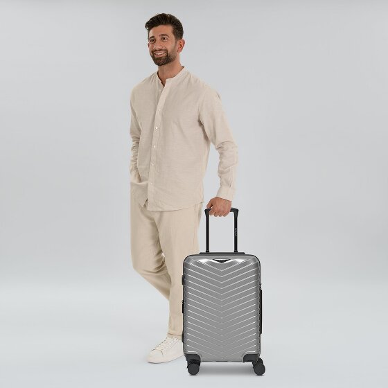 Redolz Essentials 18 4 wielen Cabinewagen 55 cm met uitbreidingsplooi