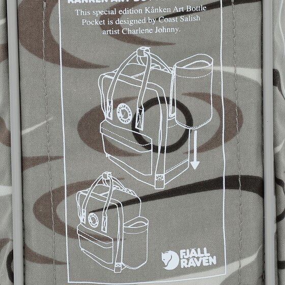Fjällräven Kanken Art waterfleshouder