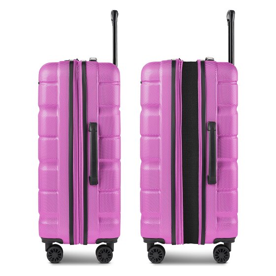 Franky Munich 4.0 4 wielen Trolley M 66 cm met uitbreidingsplooi