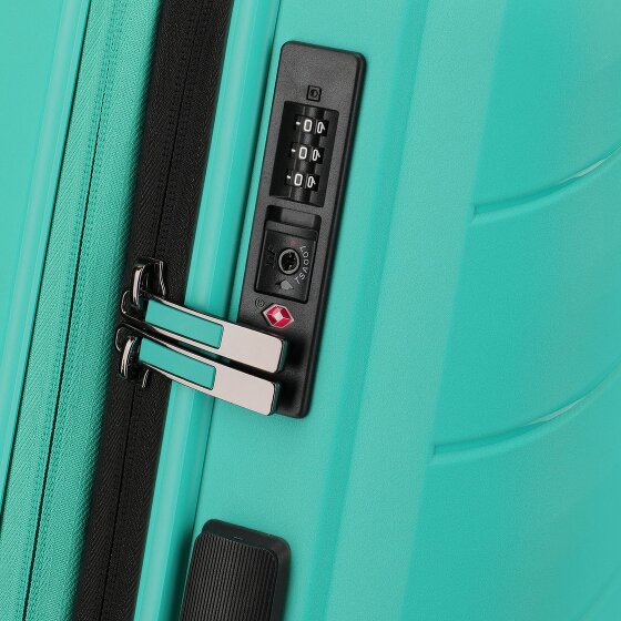 Travelite Burano 4 wielen Kofferset 3-delig met uitbreidingsplooi