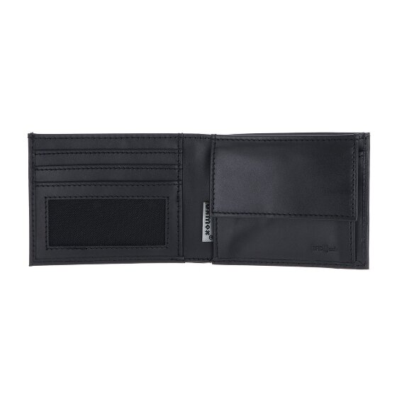 oxmox Leather Portemonnee RFID-bescherming Leder 11 cm