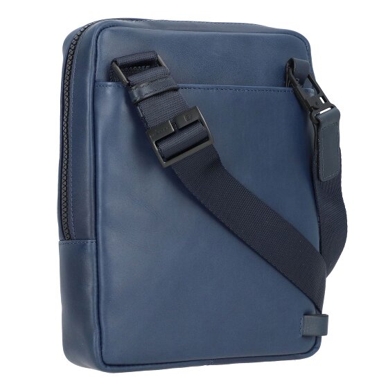 Piquadro Finn Schoudertas Leer 18 cm