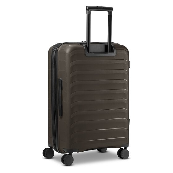 d&n Toronto 4 wielen Trolley M 65 cm met uitbreidingsplooi