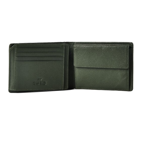 Braun Büffel Robin Portemonnee RFID-bescherming Leder 12.5 cm