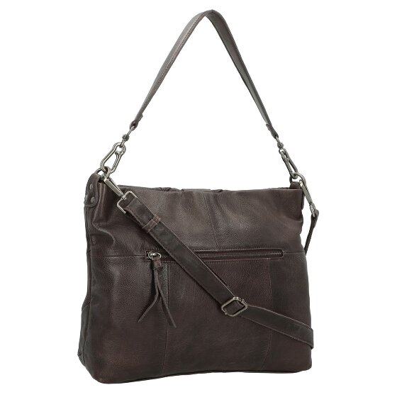 FredsBruder Check my Bag Schoudertas Leer 35 cm