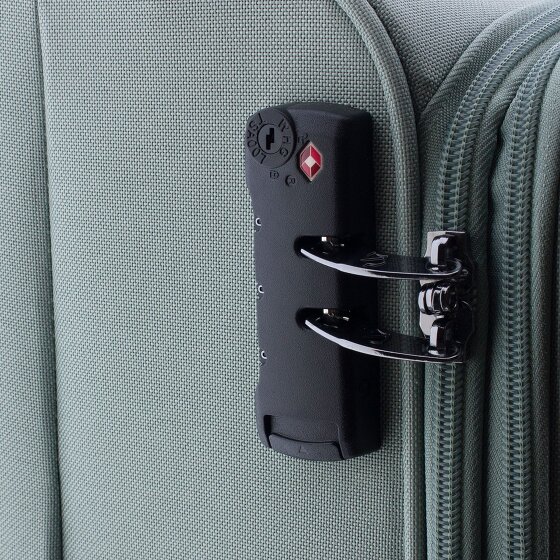 Gladiator 3700 4 wielen Trolley 66 cm met uitbreidingsplooi