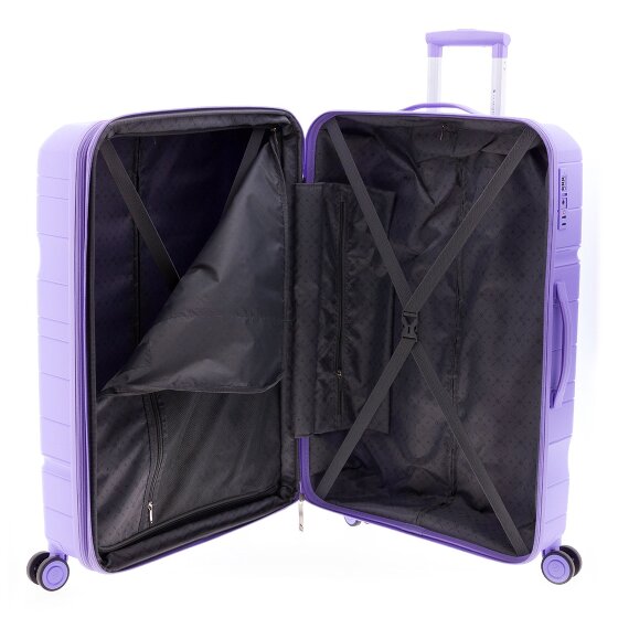 Gladiator 3800 4 wielen Trolley 77 cm met uitbreidingsplooi