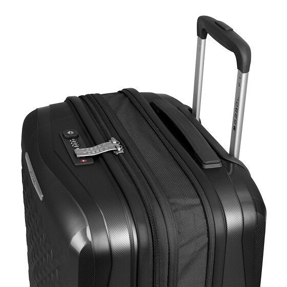 Gabol Queens 4 wielen Kofferset 4-delig met uitbreidingsplooi