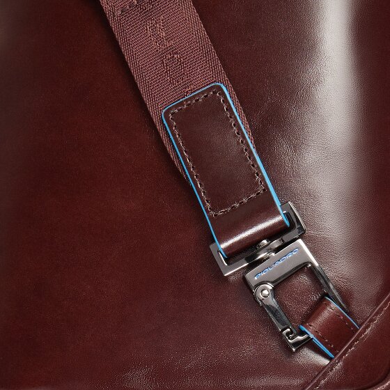 Piquadro Blue Square Mini tas Schoudertas Leer 17 cm