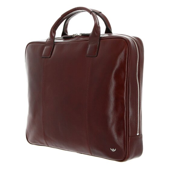 Golden Head Colorado Aktentas RFID-bescherming Leder 38 cm Laptopvak