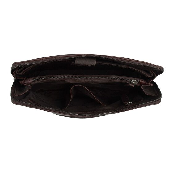 The Chesterfield Brand Belgrado Schoudertas Leer 32 cm Laptop compartiment