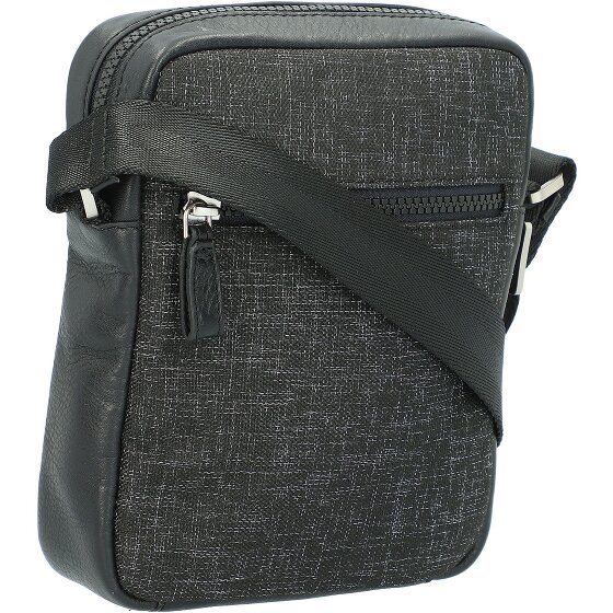 Esquire Gerecycled leven schoudertas 16 cm