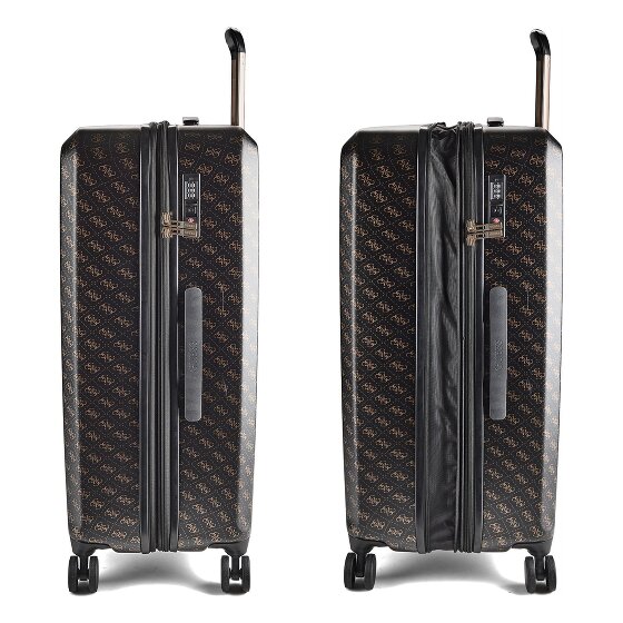 Guess Latona 4 wielen Trolley 76 cm met uitbreidingsplooi