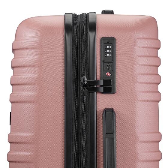 Pack Easy Mena 4 wielen Trolley 64 cm met uitbreidingsplooi