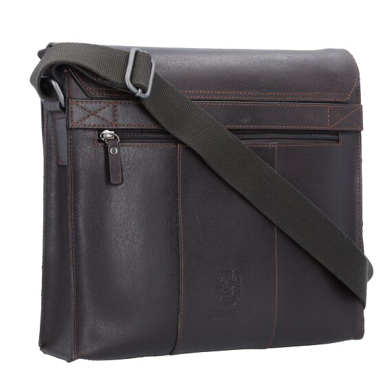 Leonhard Heyden Dakota Schoudertas Leer 31 cm