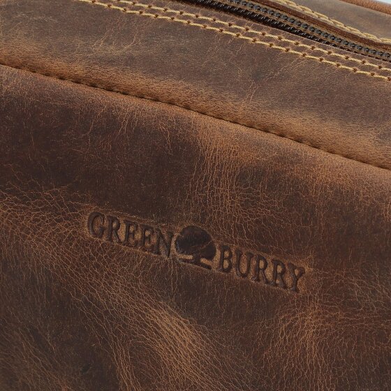 Greenburry Vintage Potloodetui Leer 21 cm