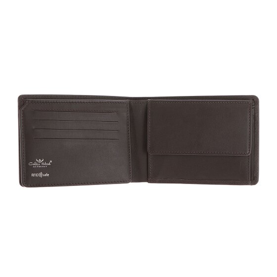 Golden Head Polo Portemonnee RFID-bescherming Leder 12.5 cm