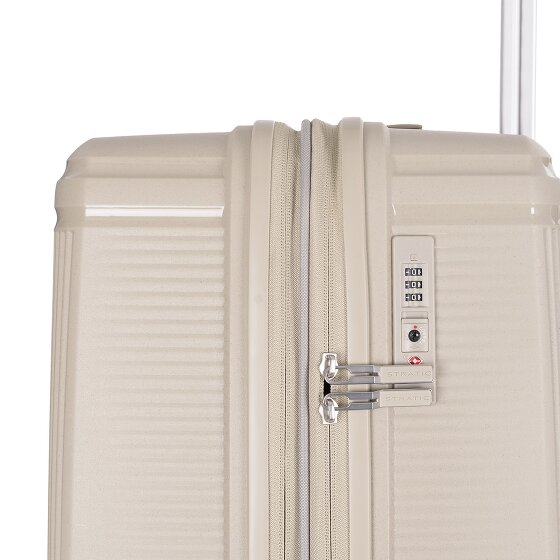 Stratic Straw T 4 wielen Trolley L 76 cm met uitbreidingsplooi