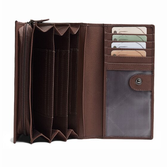 The Chesterfield Brand Valetta Portemonnee RFID-bescherming Leder 18 cm