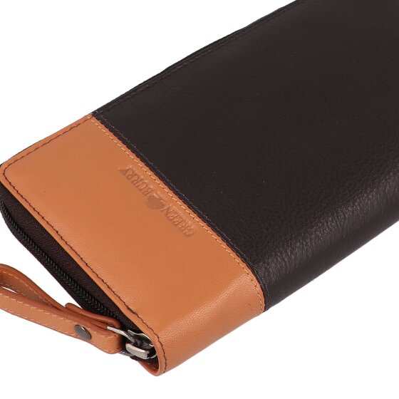 Greenburry Nappa Portemonnee RFID-bescherming Leer 19.5 cm