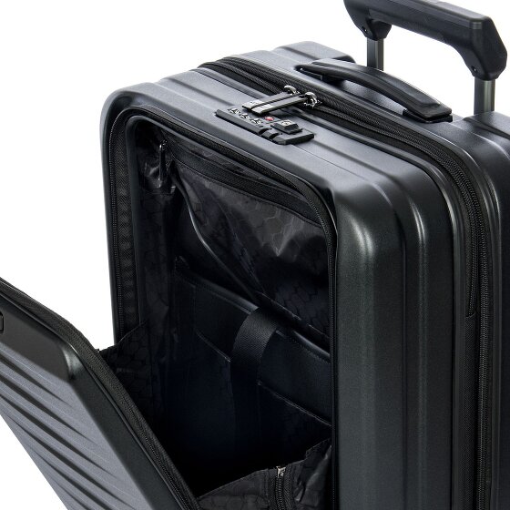 Porsche Design Roadster 4 wielen Cabinewagen S 55 cm Laptop compartiment met uitbreidingsplooi