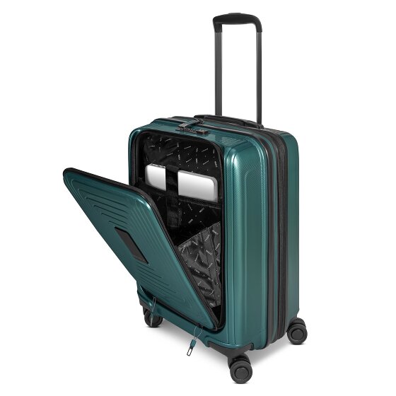 Redolz Essentials 14 4 wielen Cabinewagen S 55 cm Laptopvak met uitbreidingsplooi