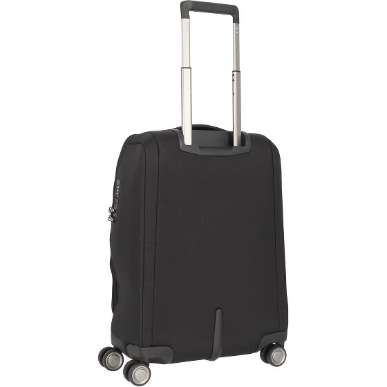 Piquadro Korte 4-wielige cabinewagen 55 cm