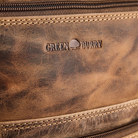 Greenburry Vintage Dagrugzak Leer 44 cm Laptop compartiment