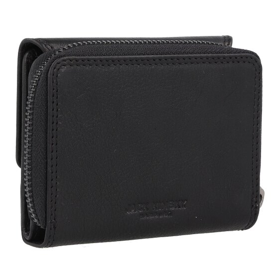 Jack Kinsky Portemonnee RFID-bescherming Leer 11 cm